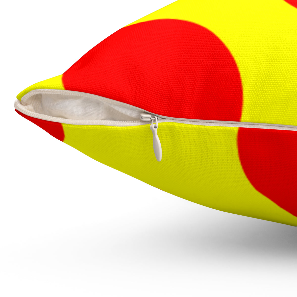 Spun Polyester Square Pillow