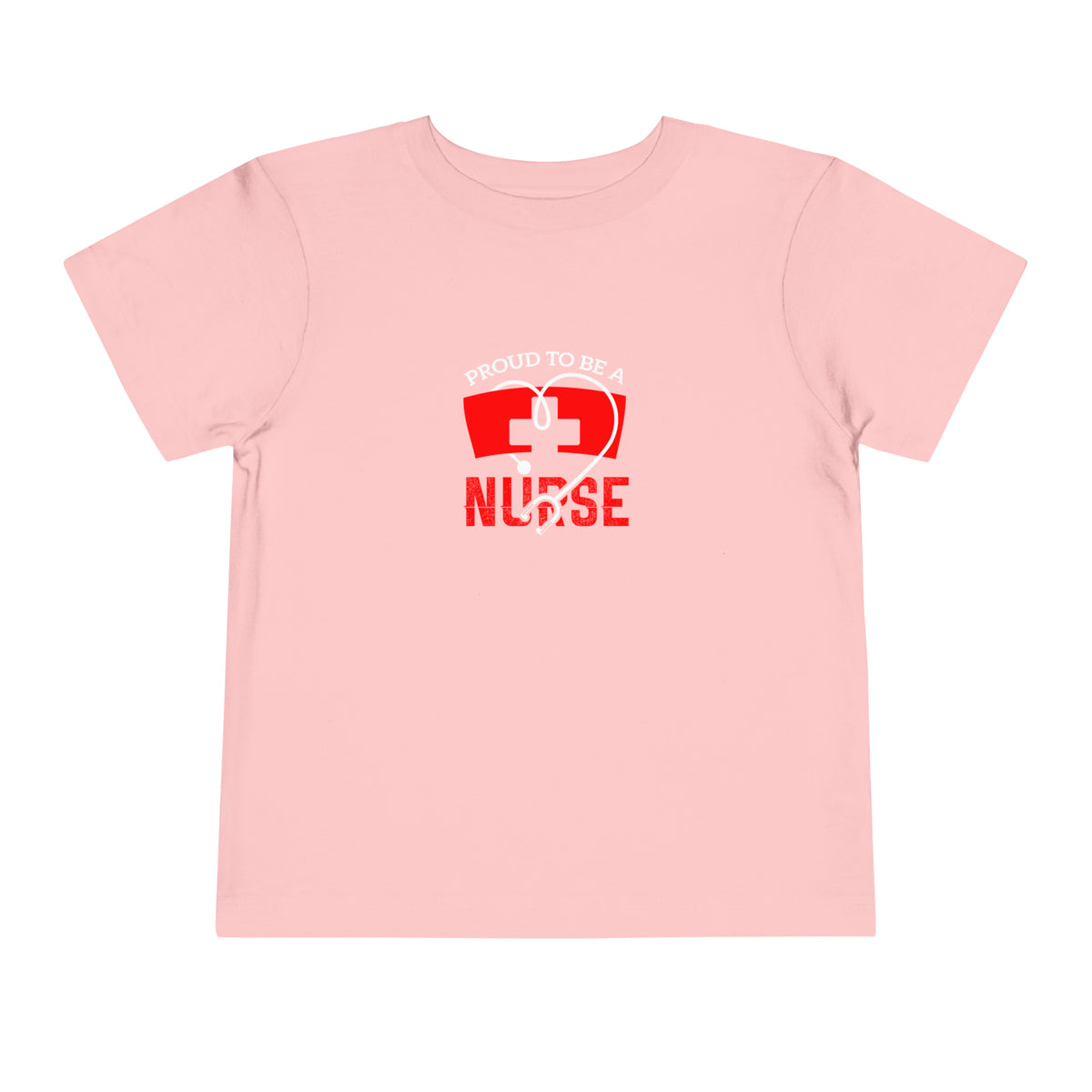Fier d’être une infirmière T-shirt pour tout-petits 