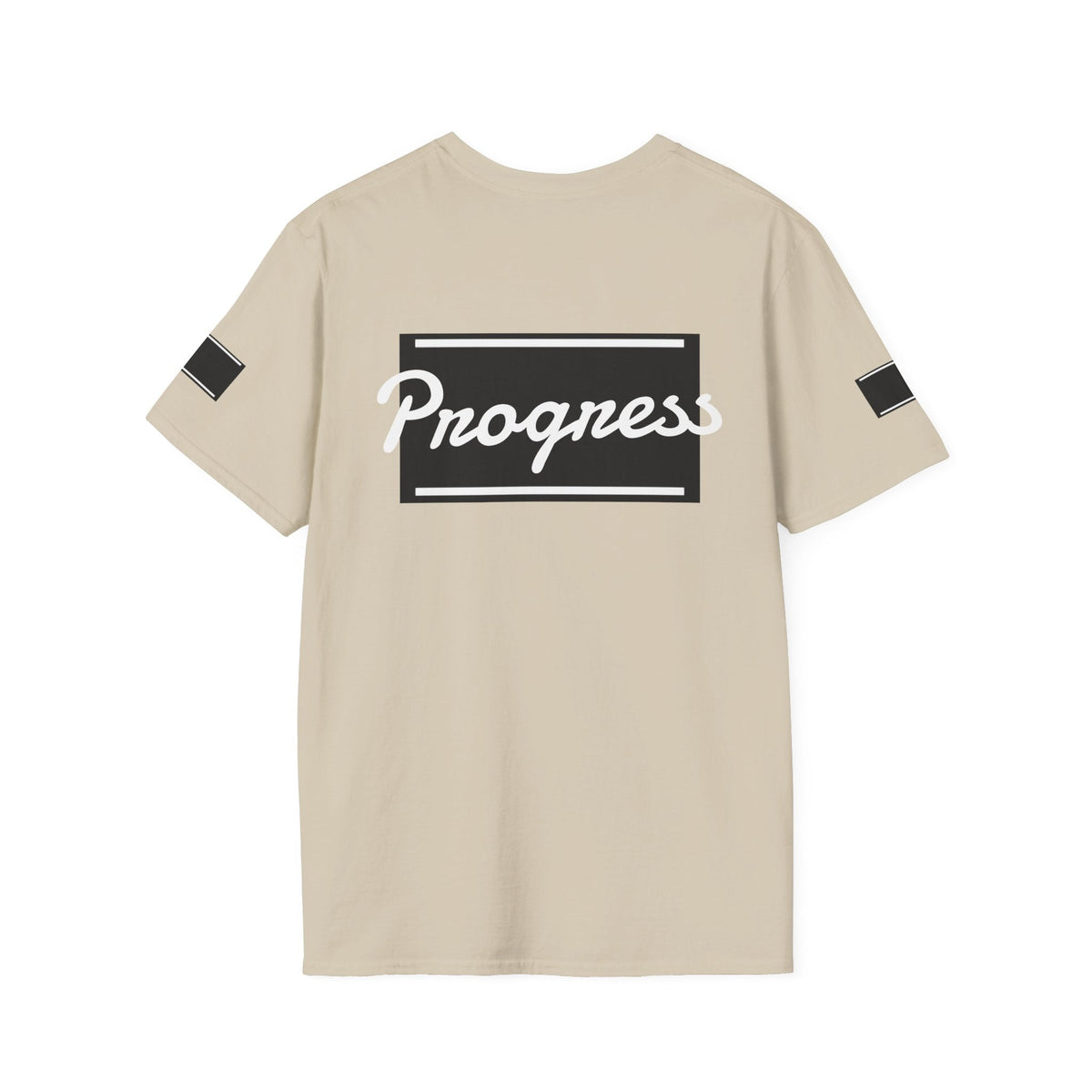 Motivational Unisex Softstyle T-Shirt | Progress Tee, Gift for Teens, Casual Wear, Workout Shirt, Inspirational Apparel Printify