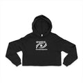 Women's Cropped Hoodie - Eye Design, Trendy Hoodie, Streetwear, Gift for Her, Casual Style, Cozy Fashion, Festival Wear Printify
