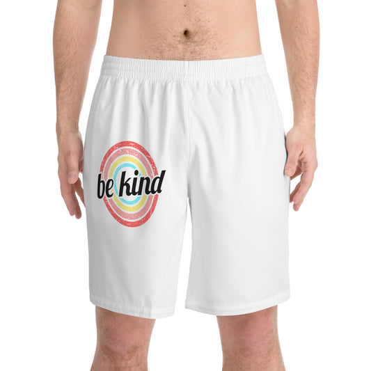 Men's Elastic Beach Shorts (AOP)