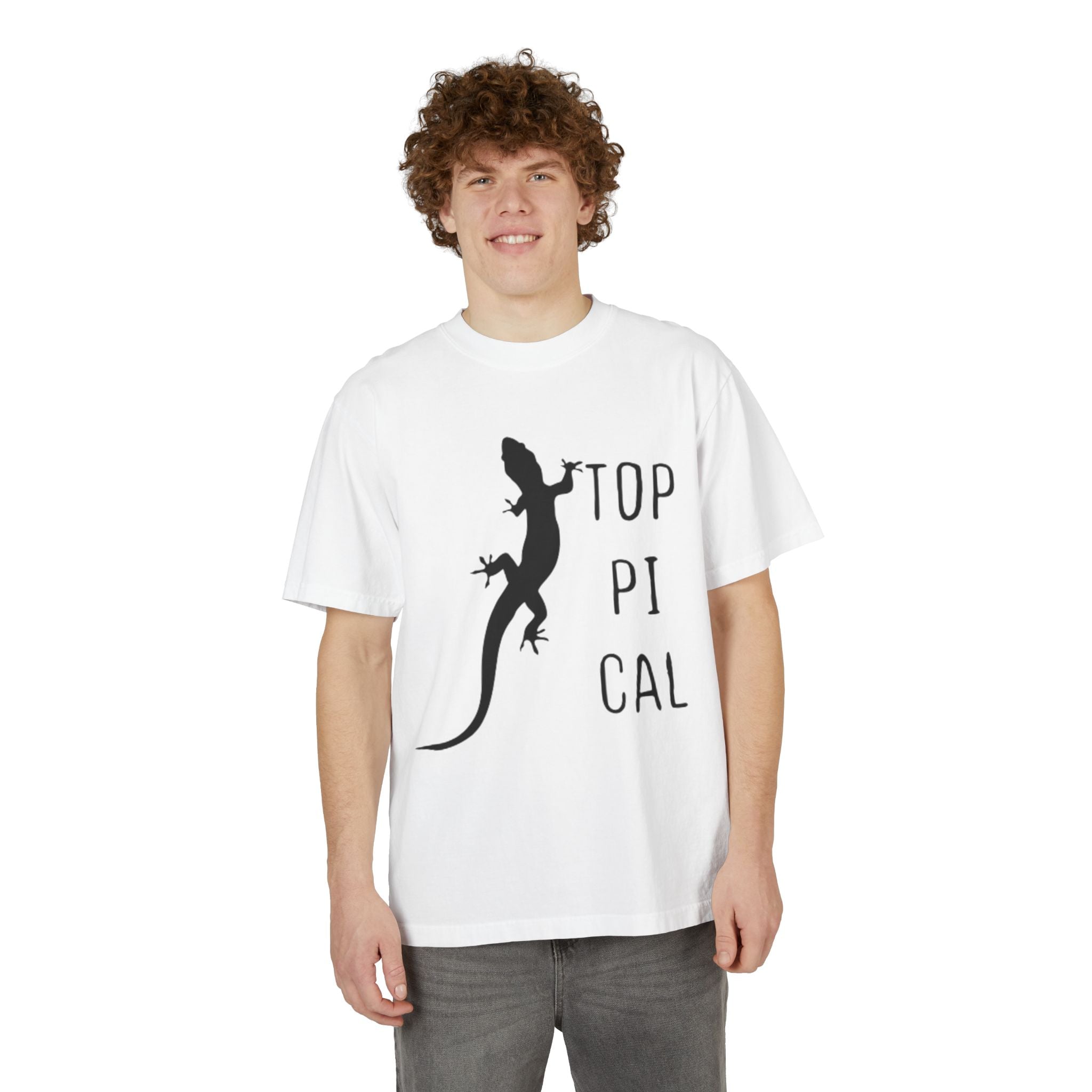 T-Shirt with Lizard Design | Perfect Casual Wear, Summer Vibes, Gift for Nature Lovers, Fun Graphic Tee, Laid-back Fashion