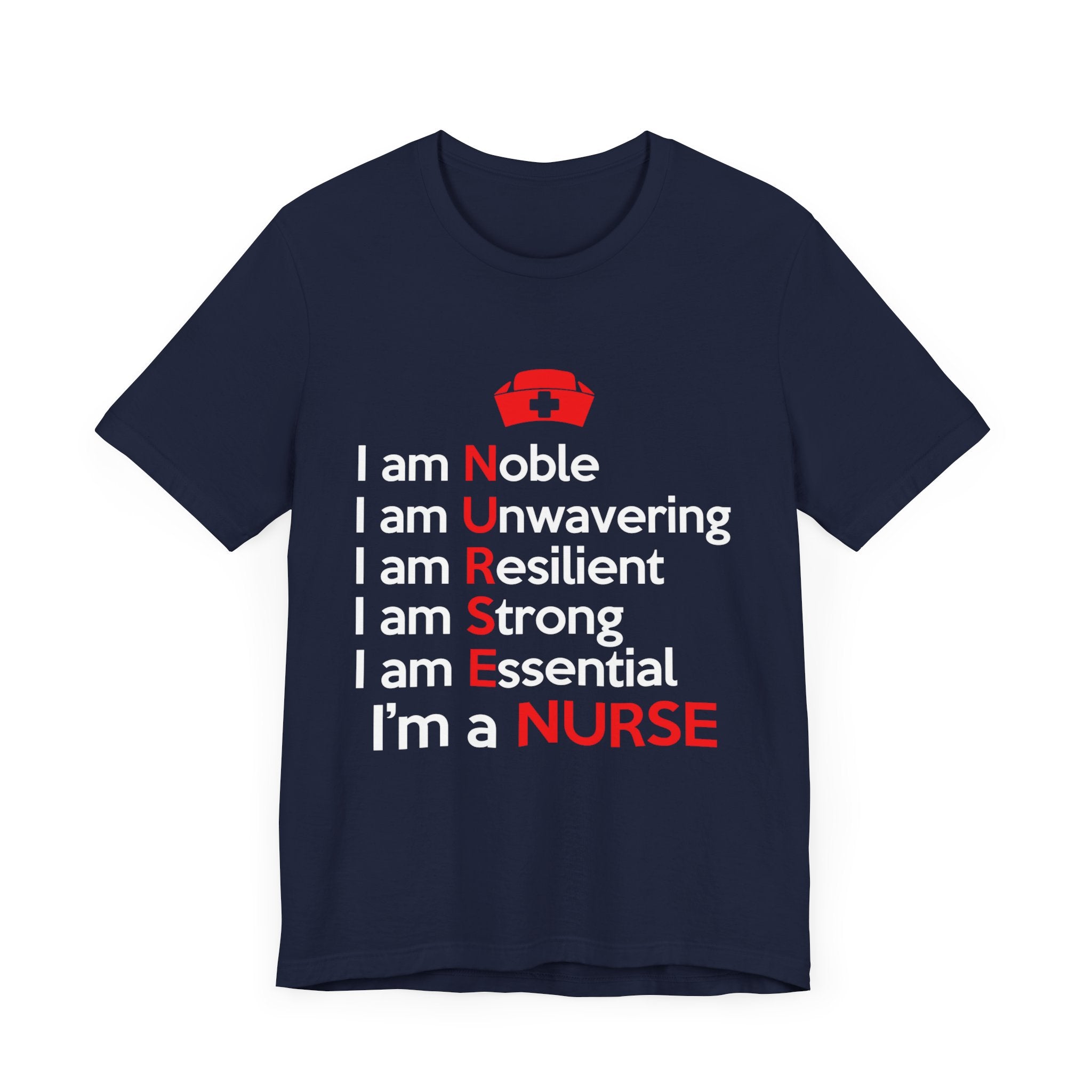 Je suis noble, je suis un tee-shirt unisexe inébranlable 