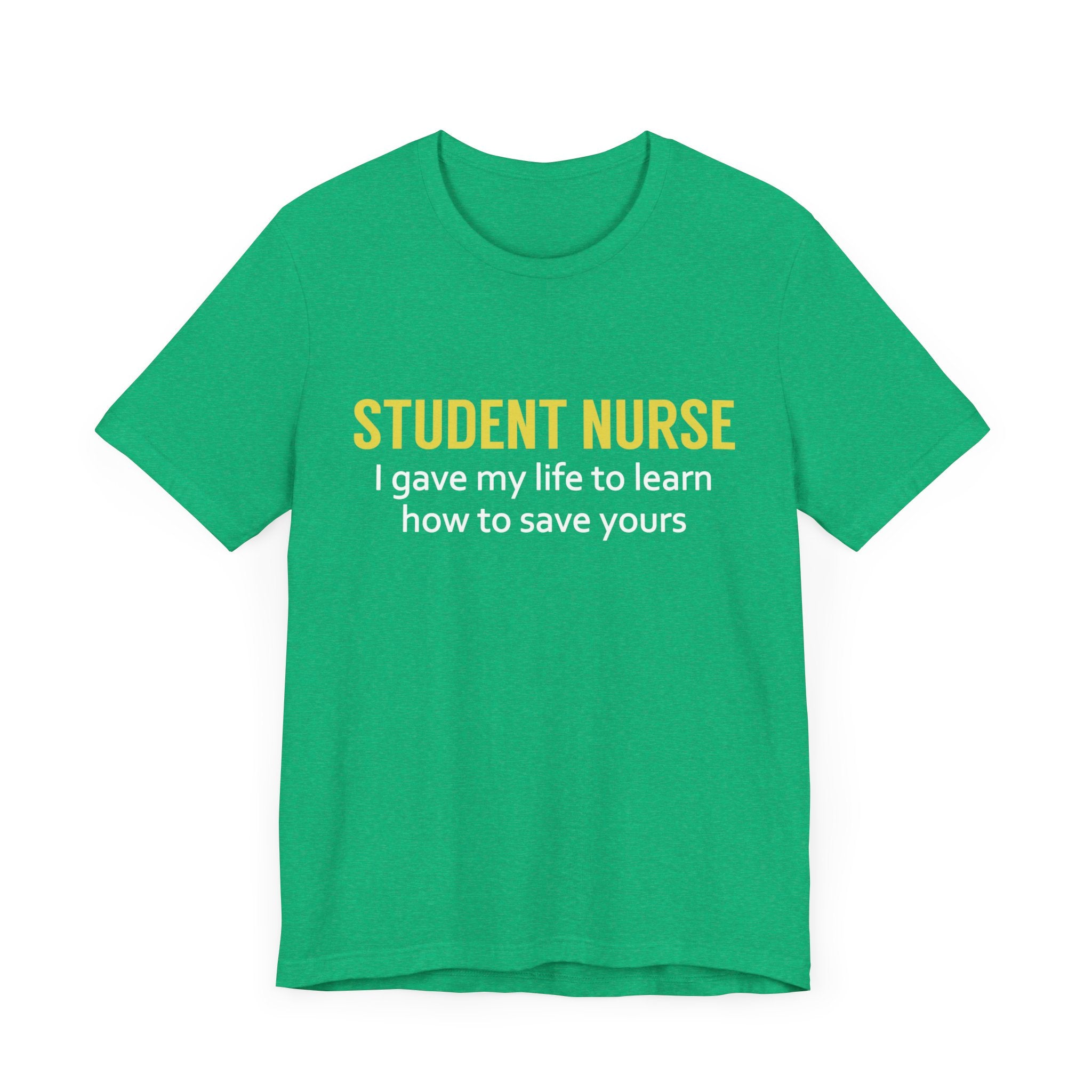 Tee-shirt unisexe infirmière étudiante 