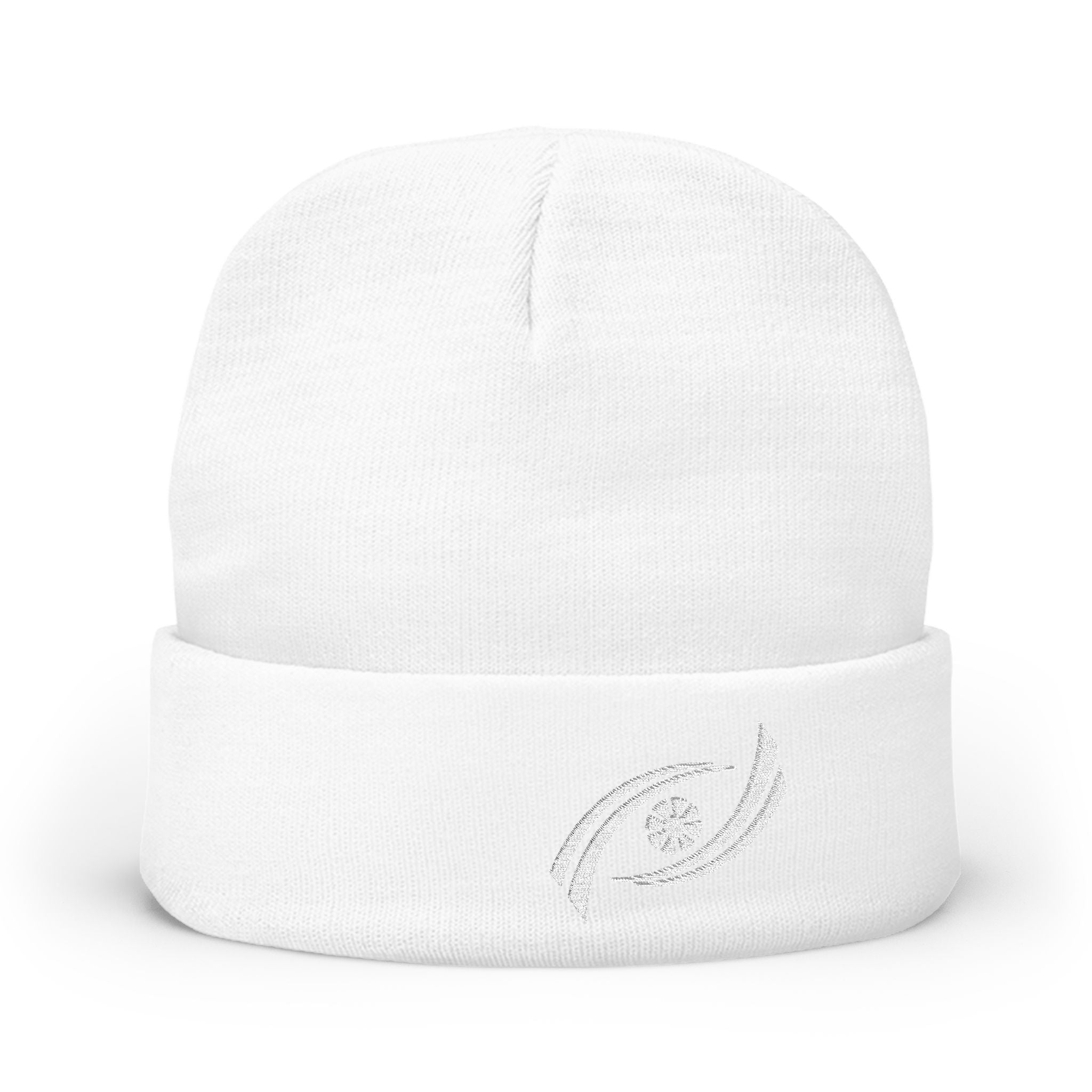 Cozy Embroidered Knit Beanie, Winter Hat, Gift for Him, Gift for Her, Fashion Accessory, Cold Weather Gear, Unique Beanie Printify