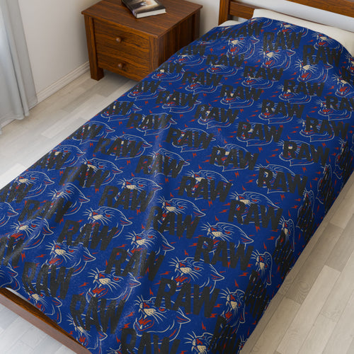 Cosmic Fun Velveteen Plush Blanket | Cozy Soft Throw for Kids | Starry Night Design | Perfect Gift for Birthdays, Holidays, and More Printify
