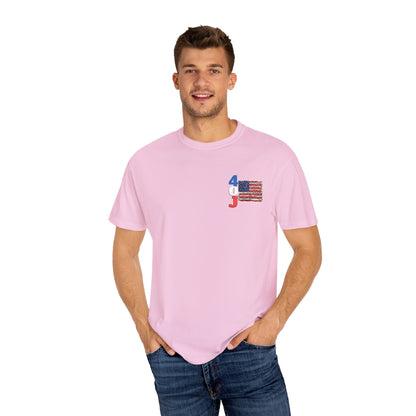 4th of July Garment-Dyed T-shirt Printify