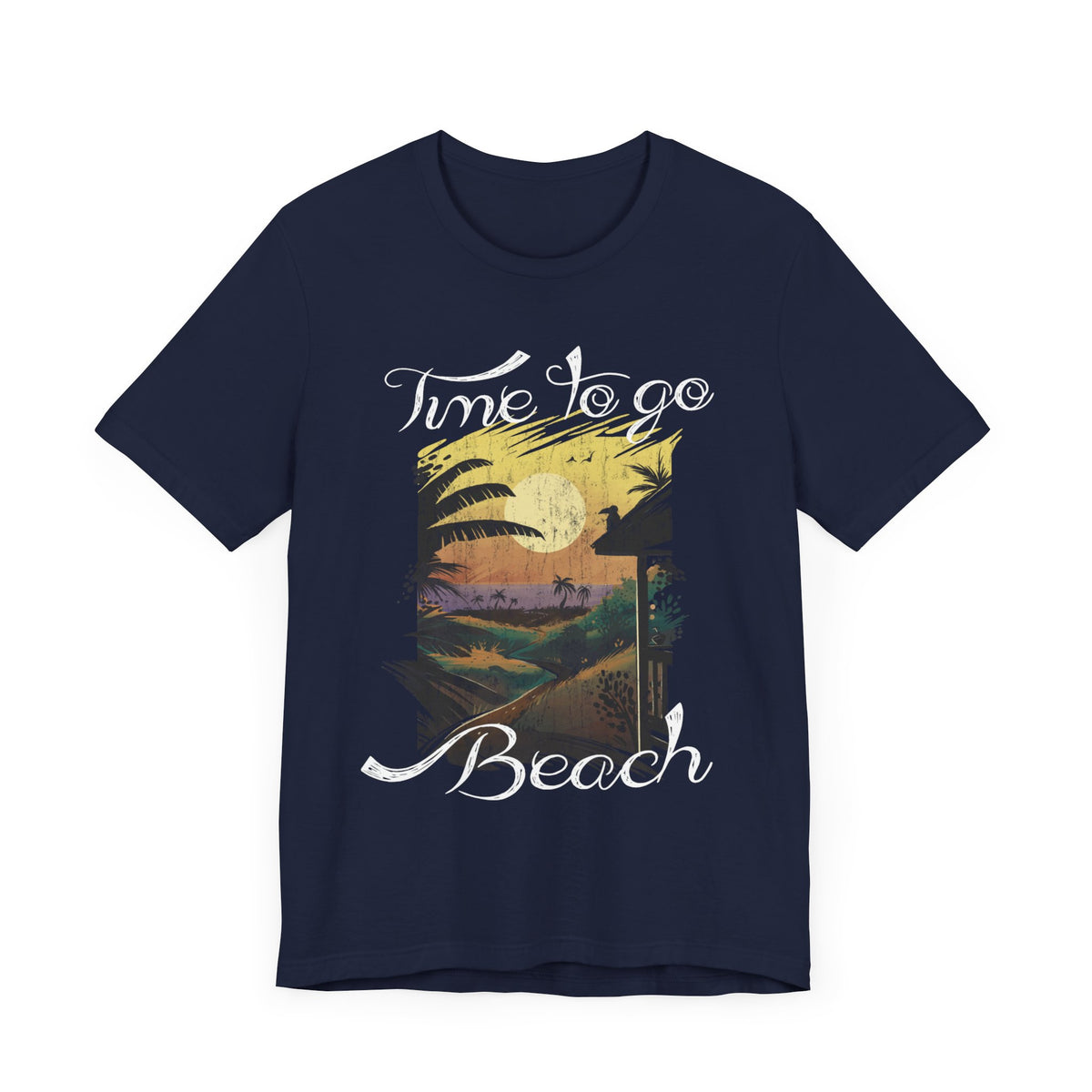 Il est temps d’aller à la plage Tee-shirt unisexe 