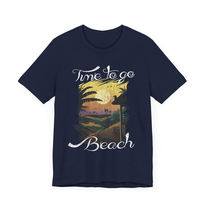 Il est temps d’aller à la plage Tee-shirt unisexe 