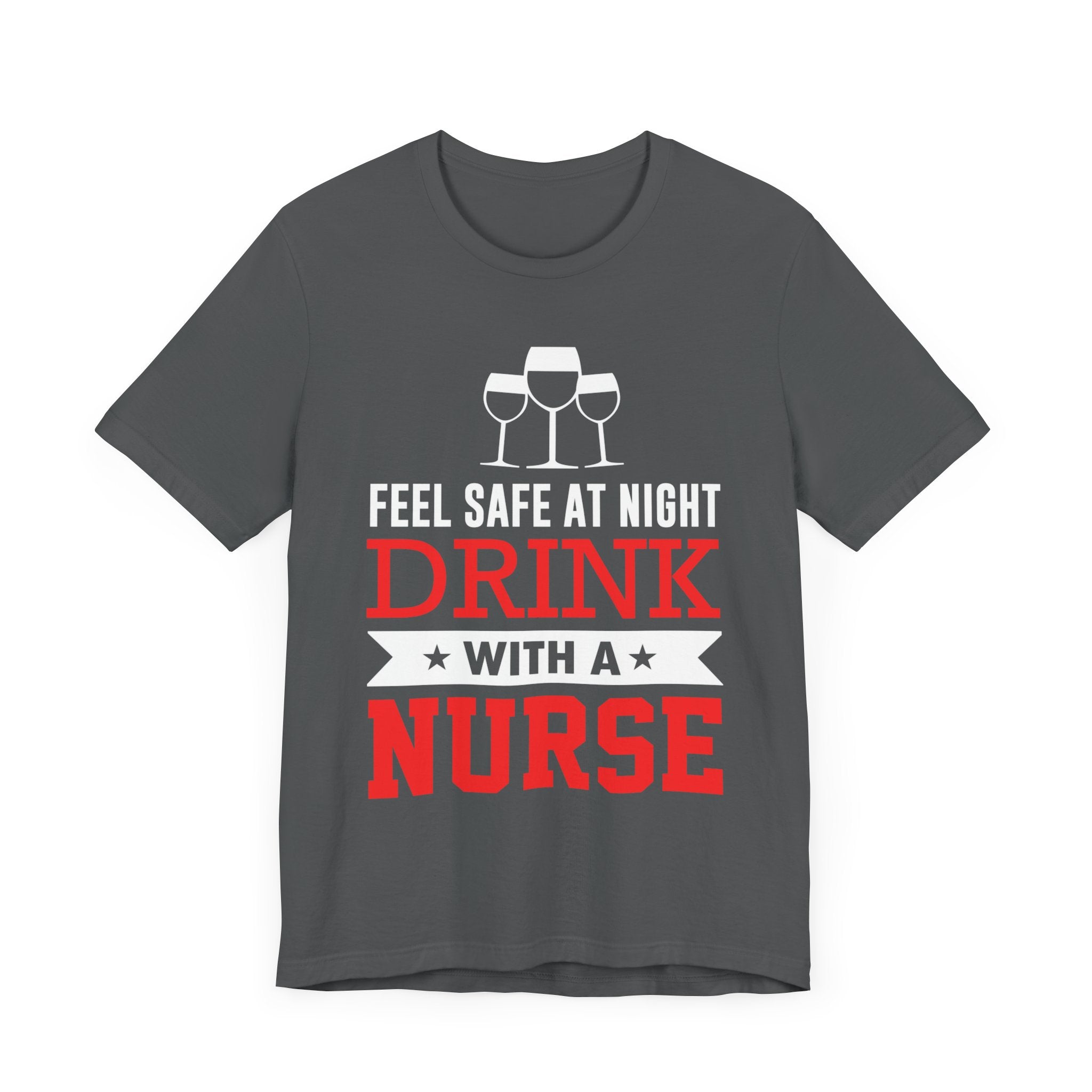 Sentez-vous en sécurité la nuit, buvez un tee-shirt unisexe 