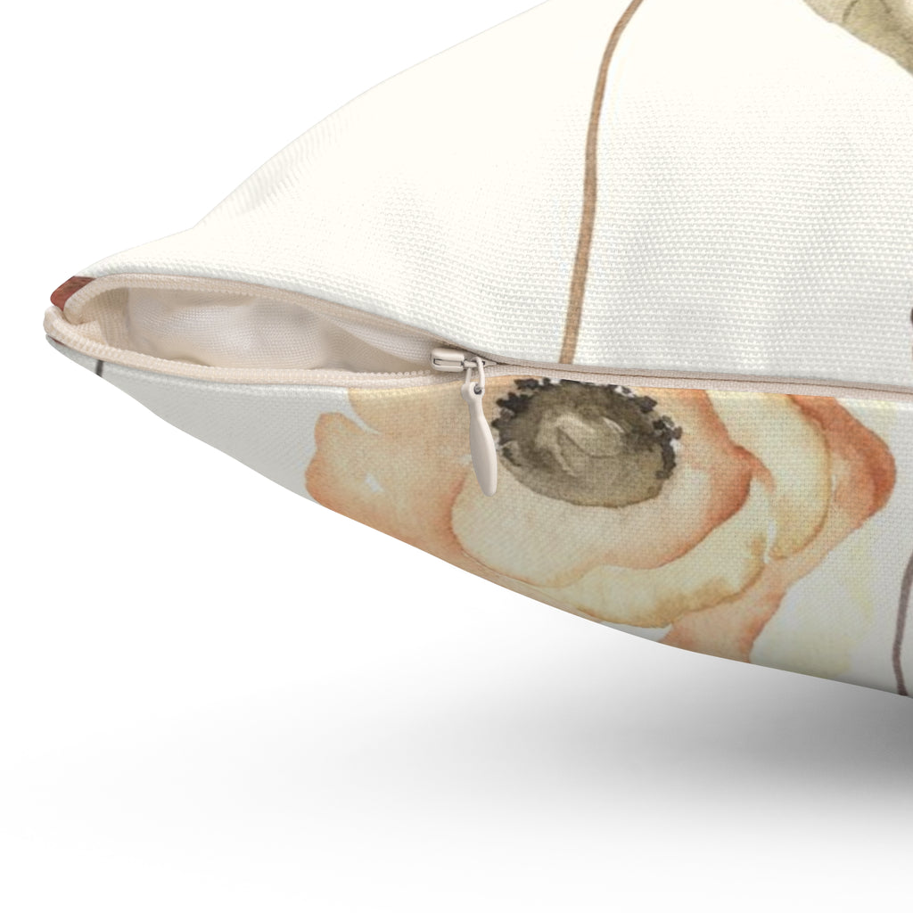 Spun Polyester Square Pillow