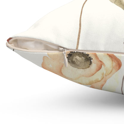 Spun Polyester Square Pillow