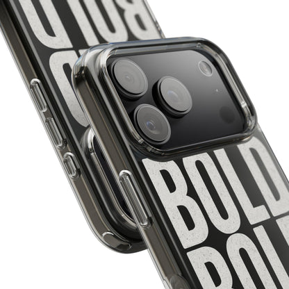 Bold Impact-Resistant Phone Case, for Protection, Trendy,Everyday use