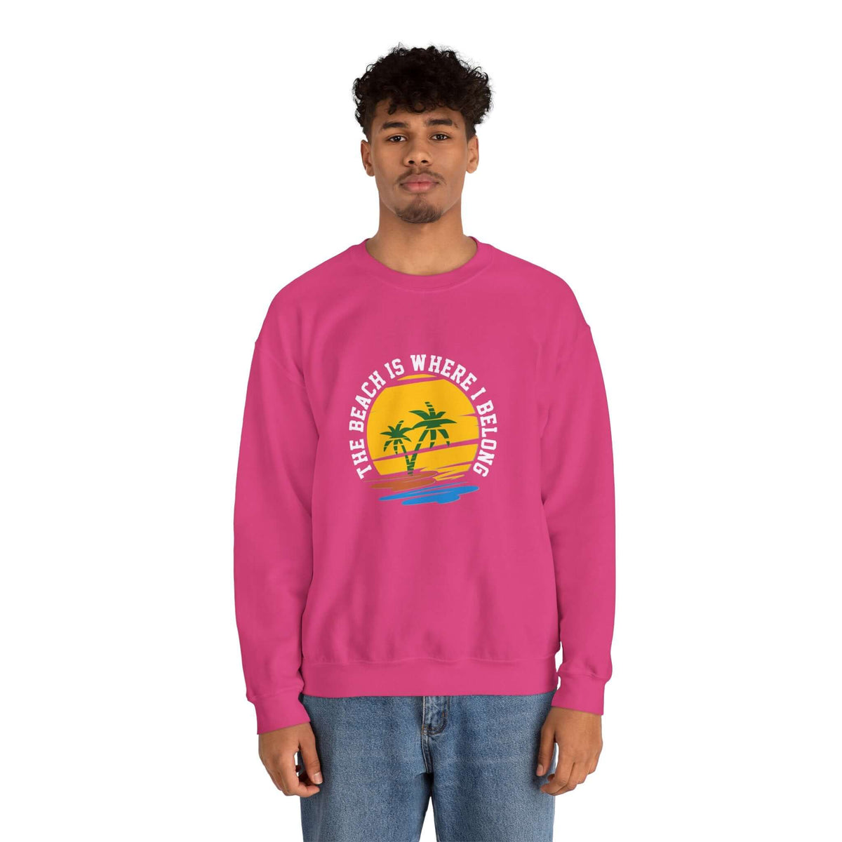 The Beach Is Where I Belong Unisex Sweatshirt - RC’nSONS