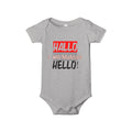 Hello Baby Bodysuit - Cute Multilingual Infant Jersey One Piece