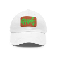 Dad Hat Olm's Cap Rectangle Leather Patch