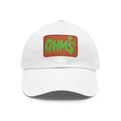 Dad Hat Olm's Cap Rectangle Leather Patch