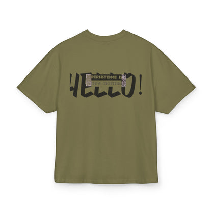 Hello! Persistence is the New Norma Unisex Box Tee Printify