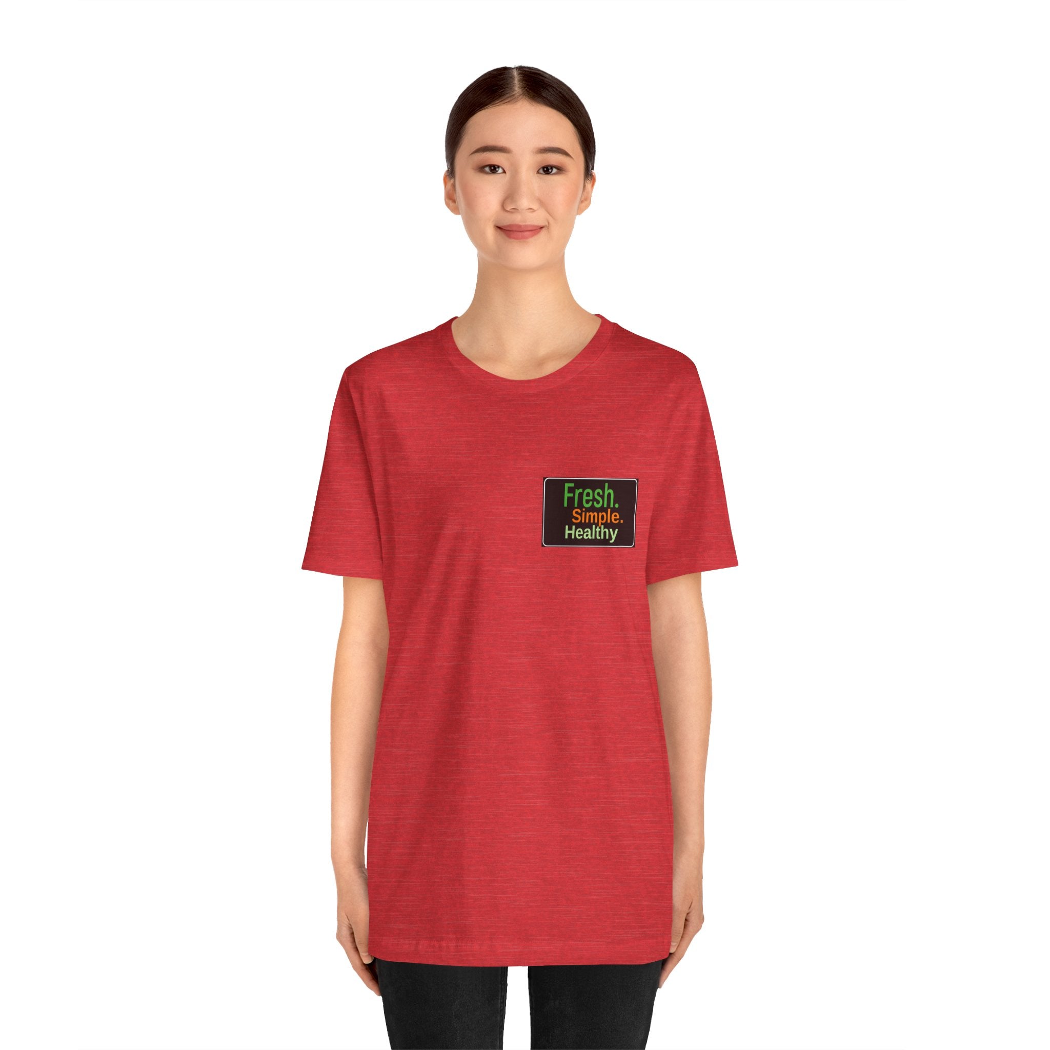 Unisex Fresh Healthy Short Sleeve Tee