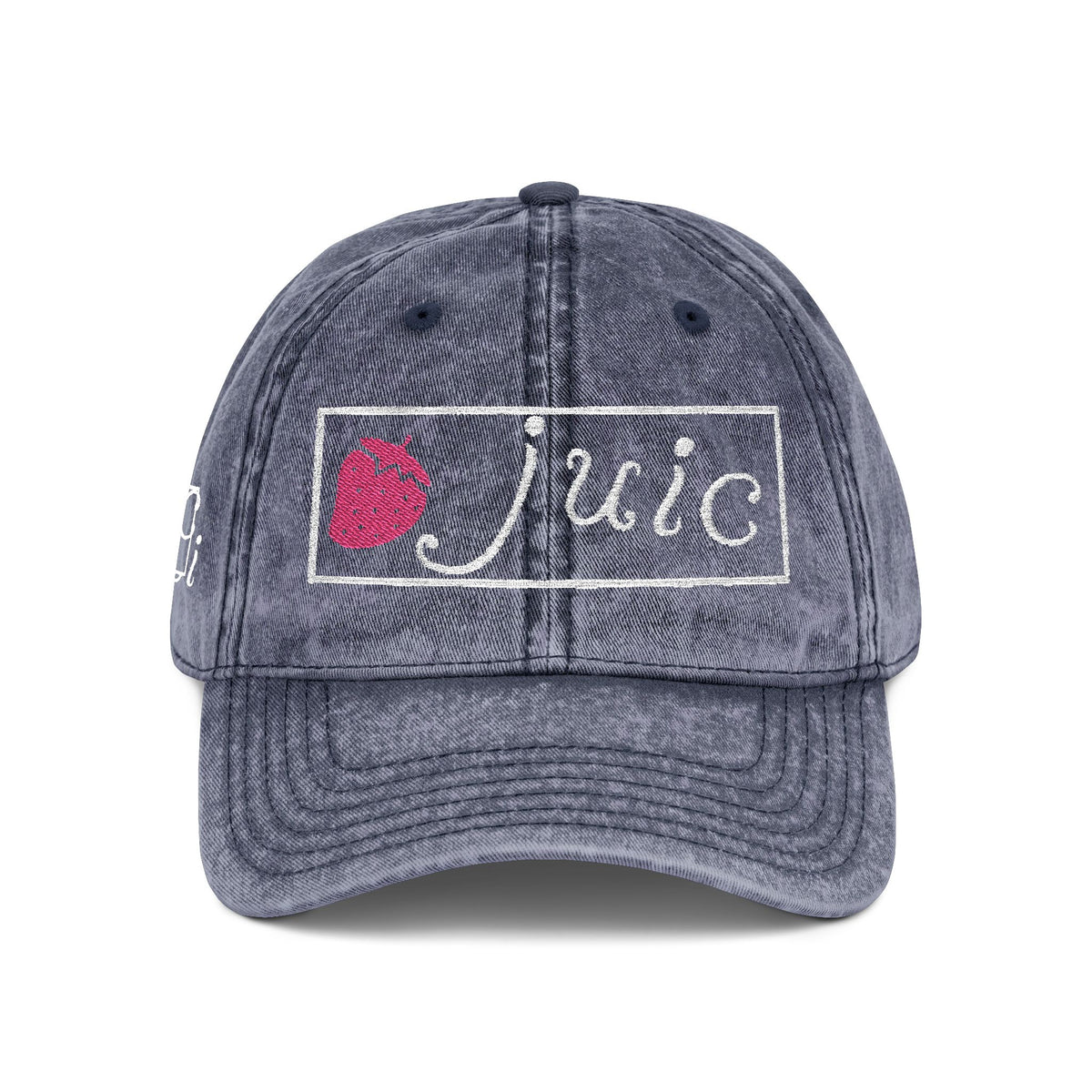 Embroidered Vintage Cap - Juic Cap Design