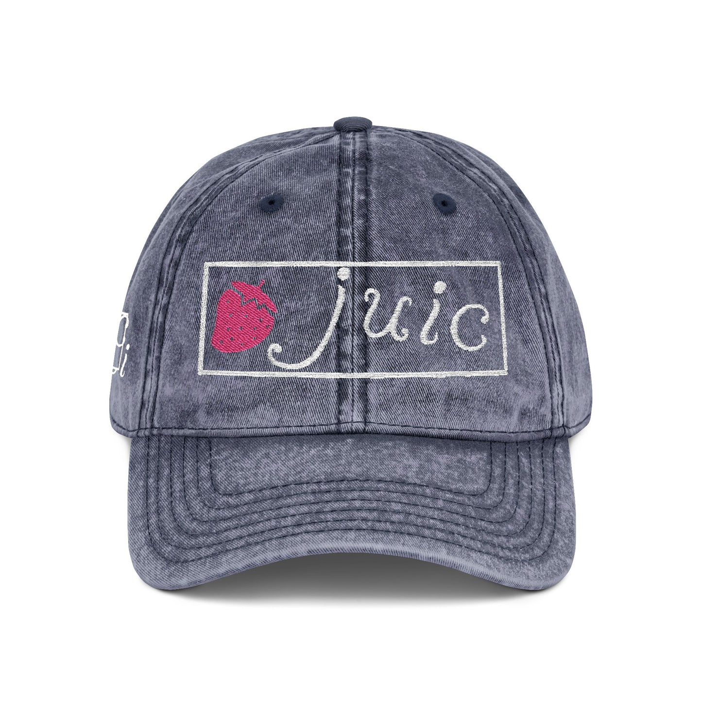 Embroidered Vintage Cap - Juic Cap Design