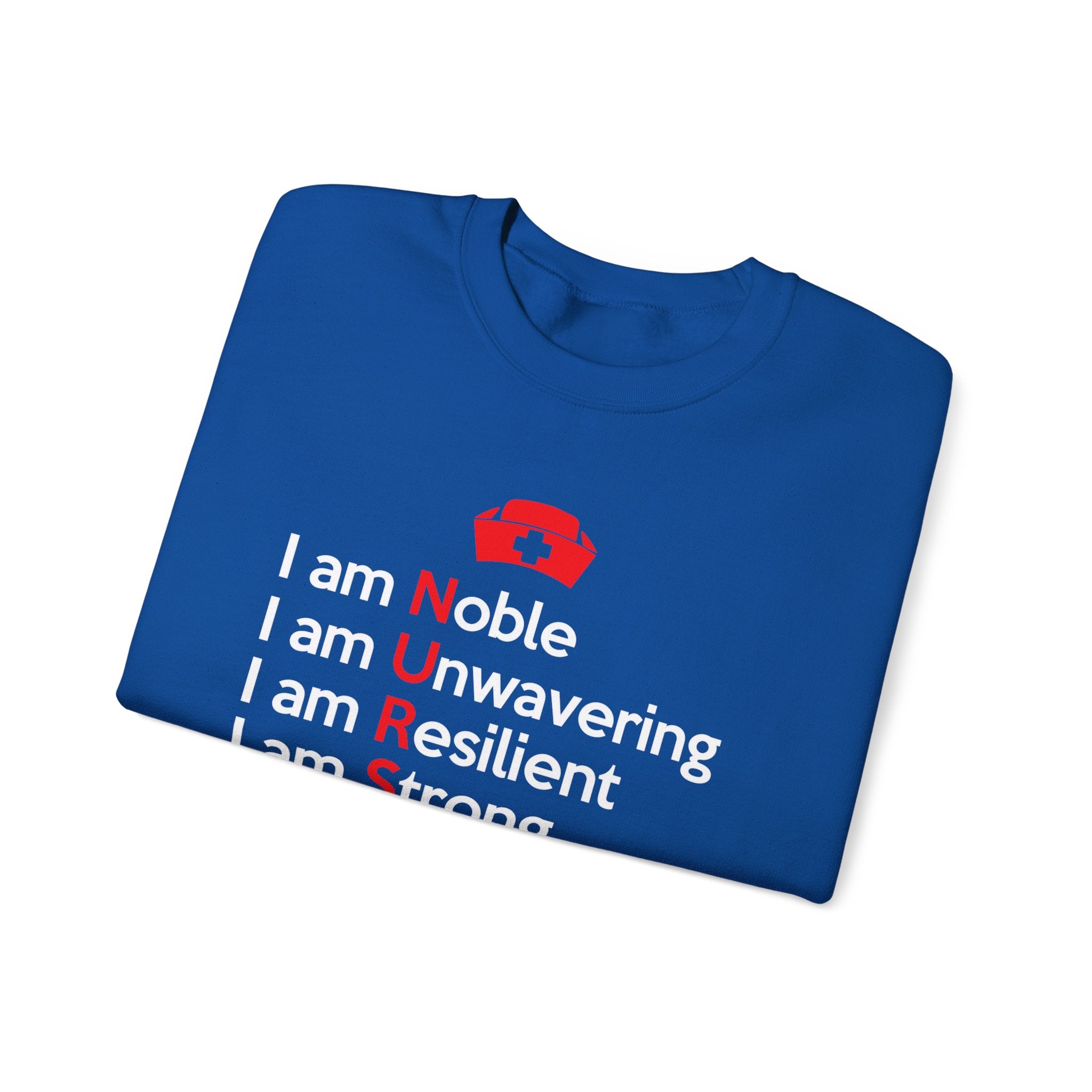 Je suis noble, je suis un sweat-shirt unisexe inébranlable 