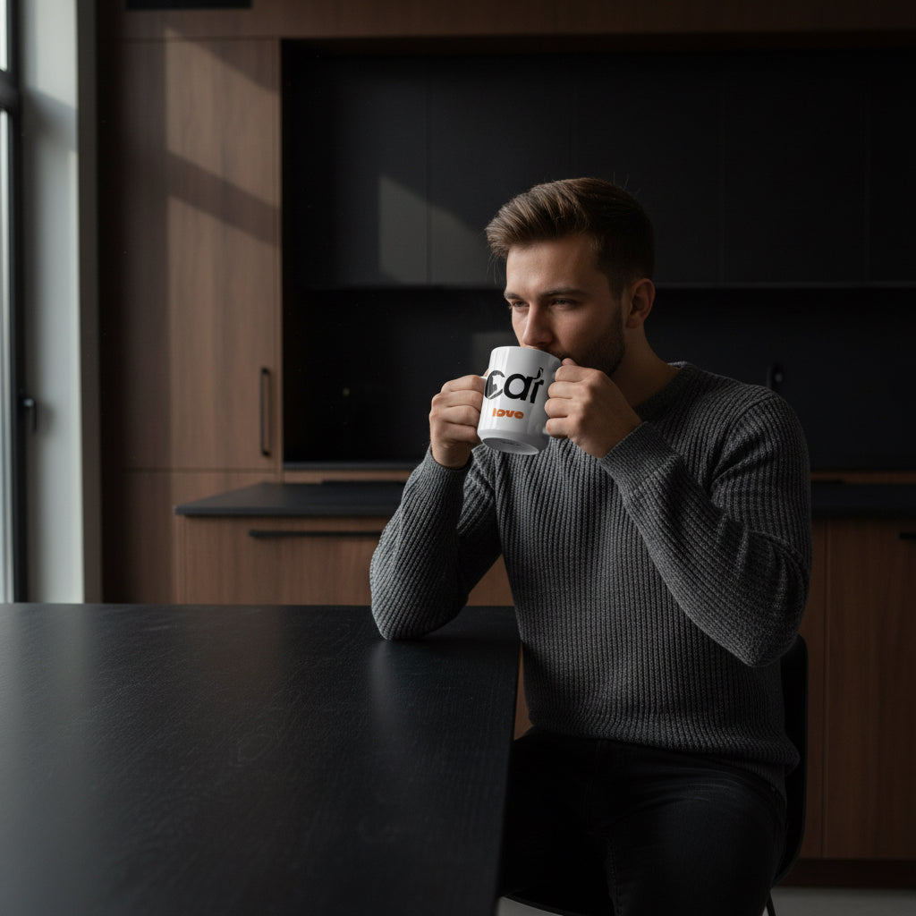 Cat Lover Ceramic Coffee Mug, 11oz, 15oz, Cat Gifts, Animal Lover Gift, Coffee Cup for Pet Owners Printify