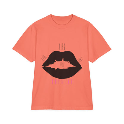Unisex Graphic T-Shirt, Kiss Print Tee, Trendy Streetwear, Gift for Her, Casual Wear, Summer Style, Statement Shirt Printify