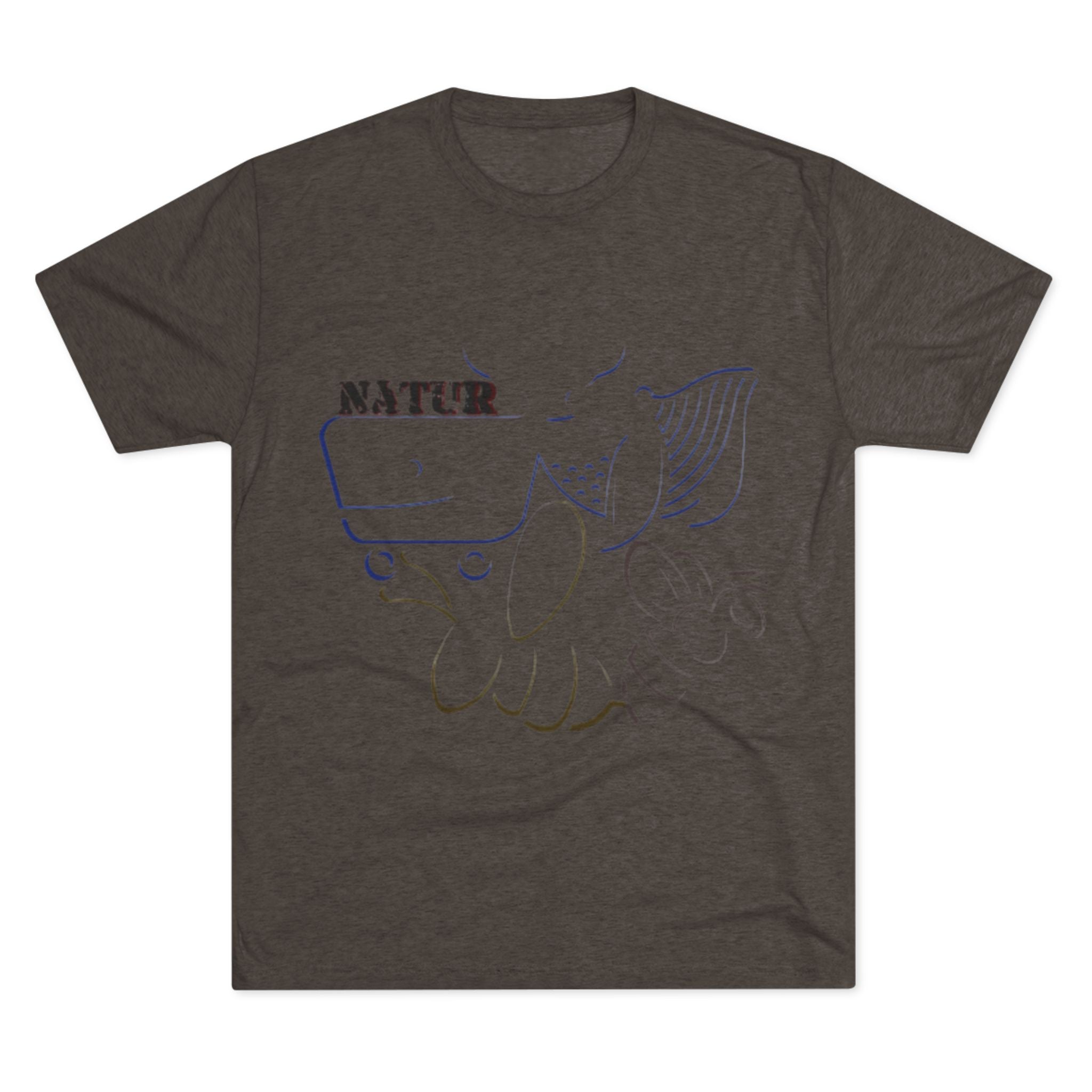 Nature Inspired Tee - Unisex Tri-Blend Crew Tee