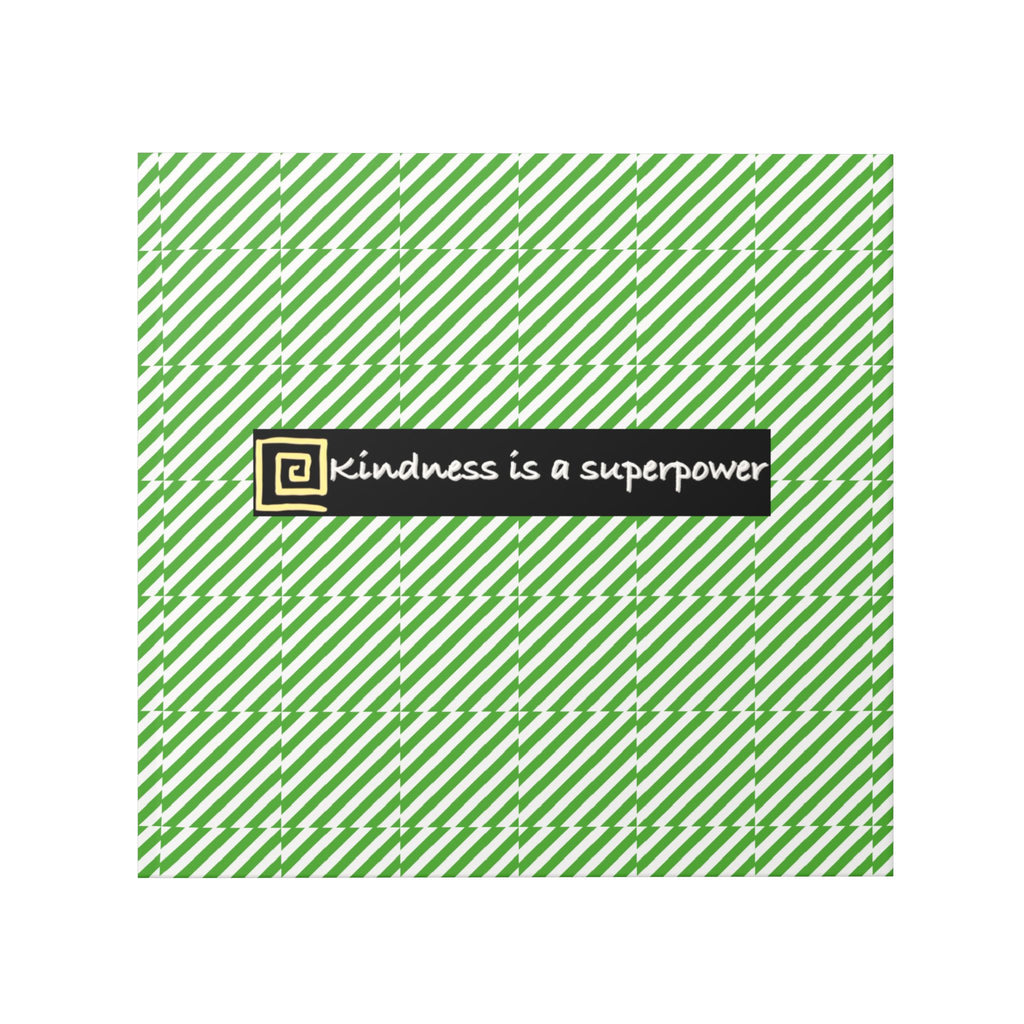 Hardcover Photo Book — Modern Green Diagonal Stripe Keepsake