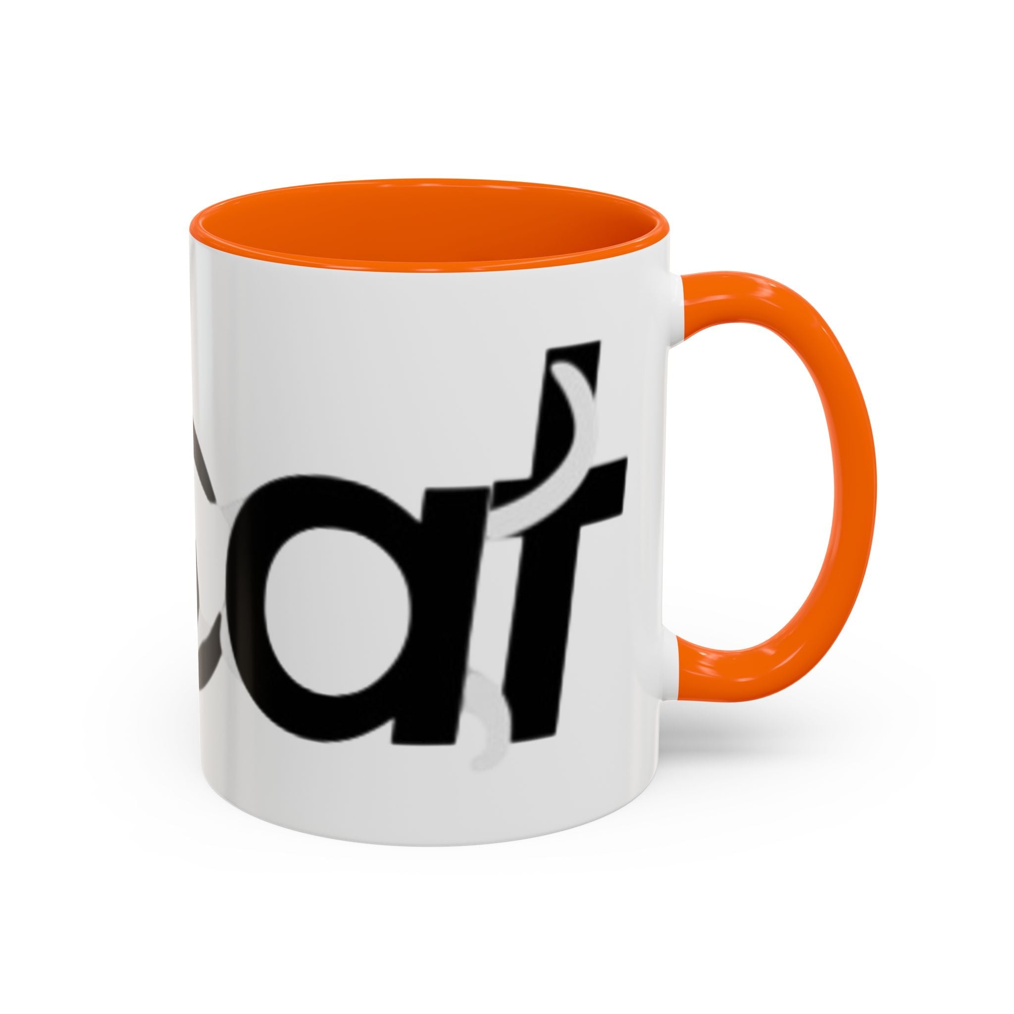 Playful Cat Accent Coffee Mug - 11oz & 15oz - Perfect for Cat Lovers Printify