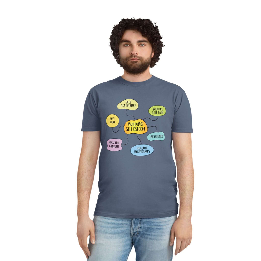 Faded Shirt - Building Self-Esteem Graphic Tee