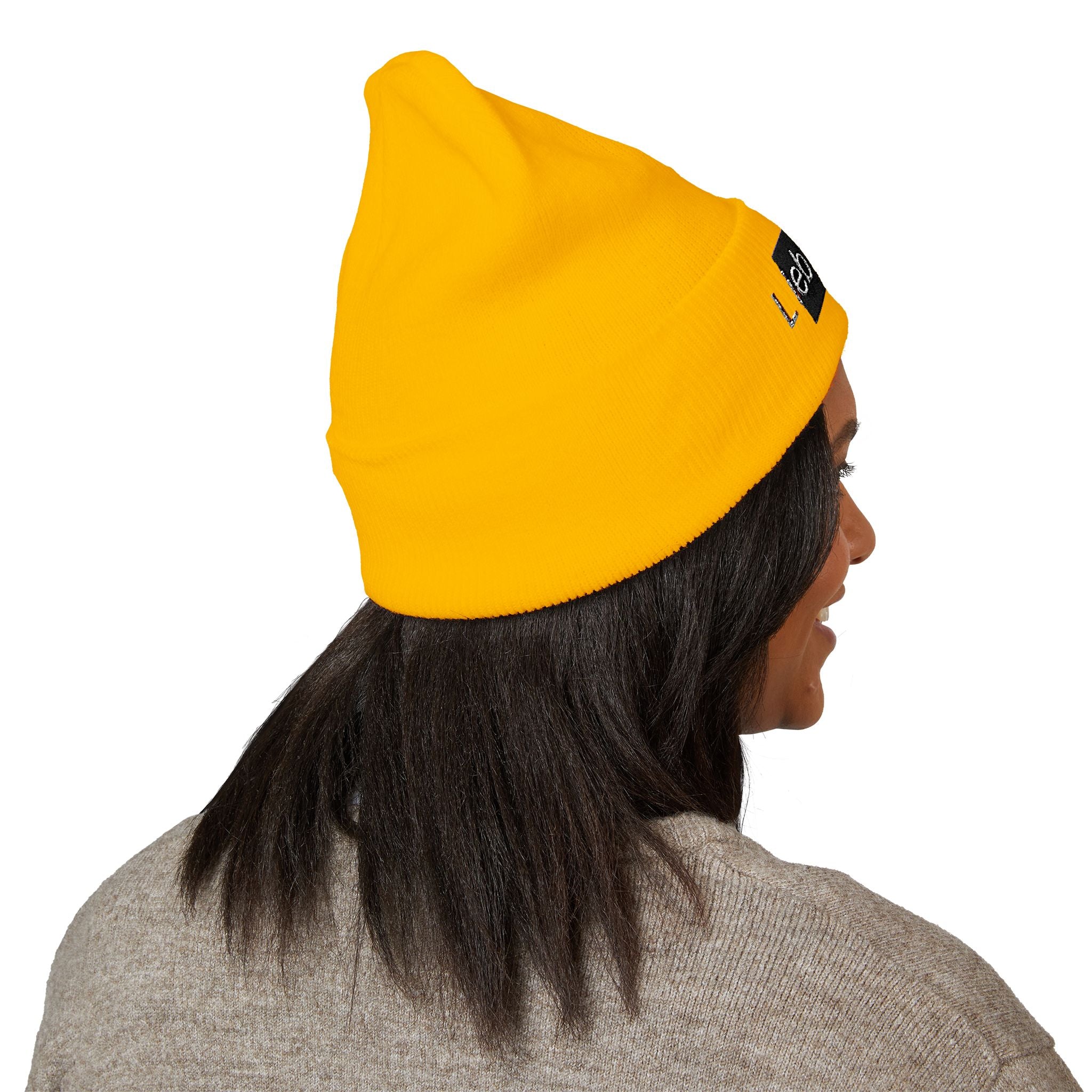Beanie Hat with Lieb MaMaN Embroidery
