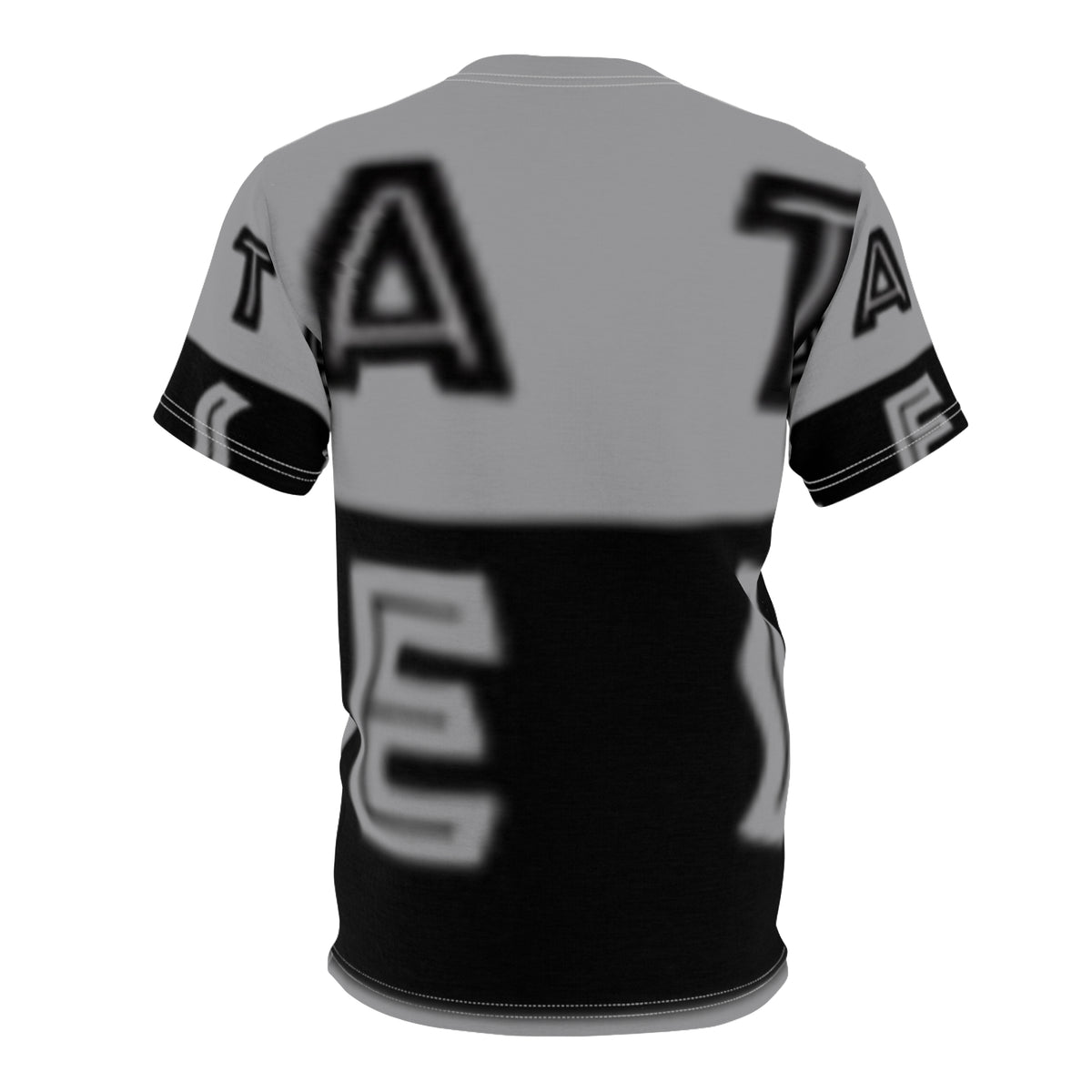 Modern Unisex Graphic Tee - Unique Cut & Sew Design