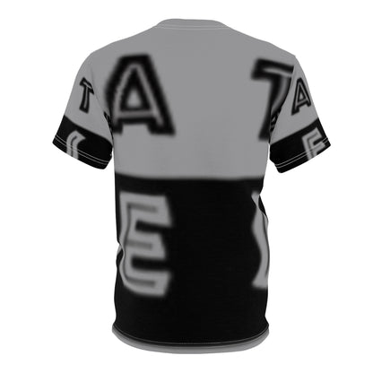 Modern Unisex Graphic Tee - Unique Cut & Sew Design