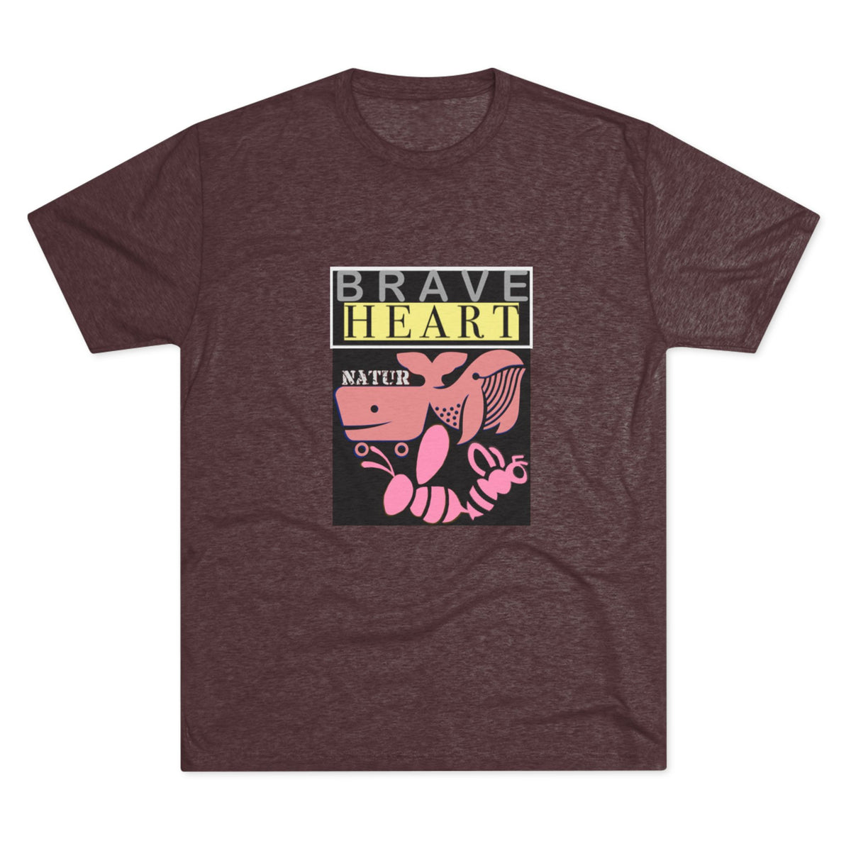 Brave Heart Tri-Blend Unisex T-Shirt