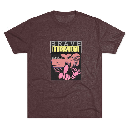 Brave Heart Tri-Blend Unisex T-Shirt