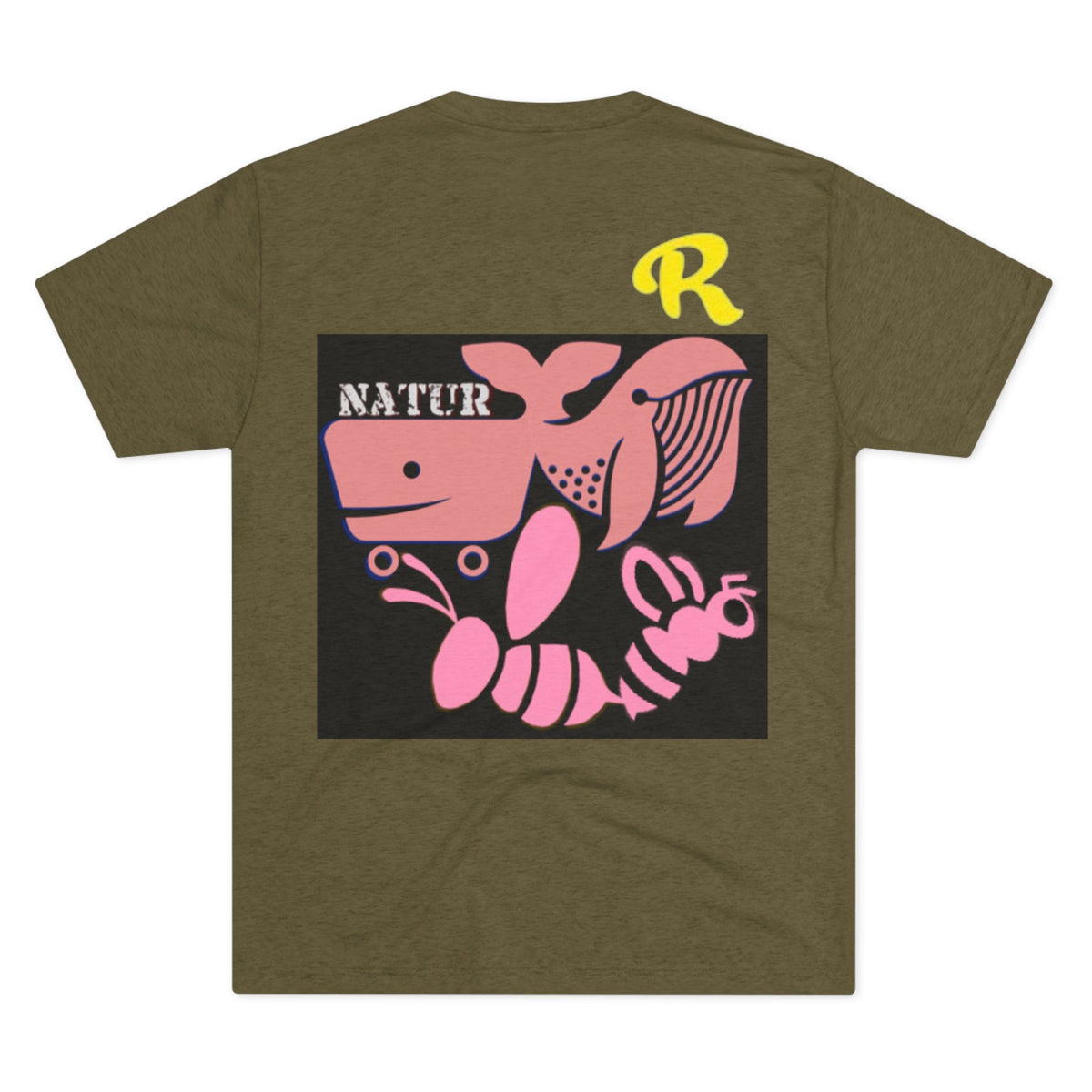 Unisex Tri-Blend Crew Tee - Honey Tee