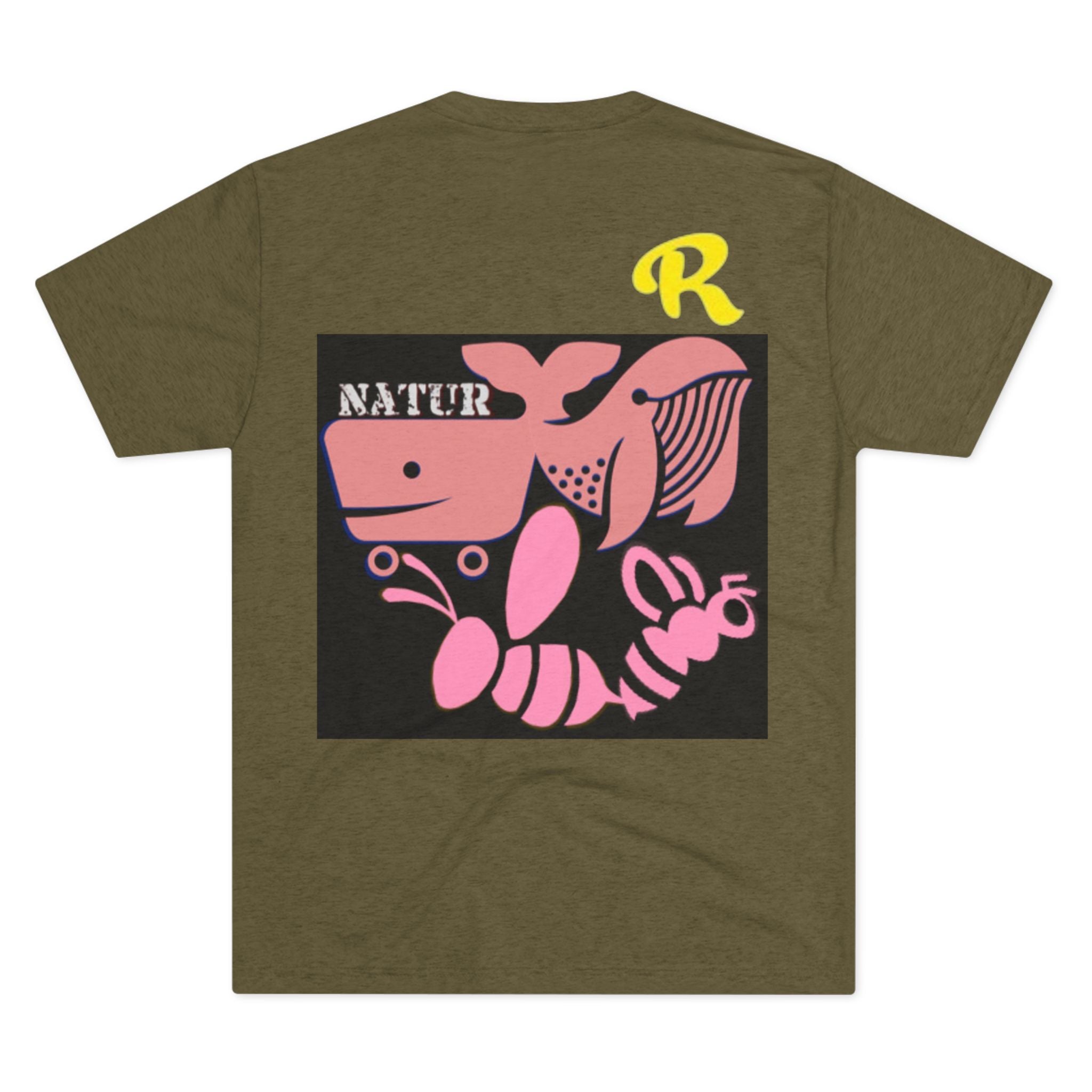 Unisex Tri-Blend Crew Tee - Honey Tee