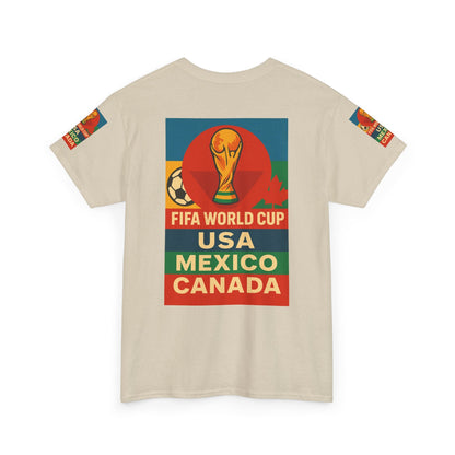 FIFA World Cup Unisex Tee, Sports Fan Shirt, Soccer T-Shirt, Tournament Apparel, Team Spirit Gear, Gift for Fans Printify