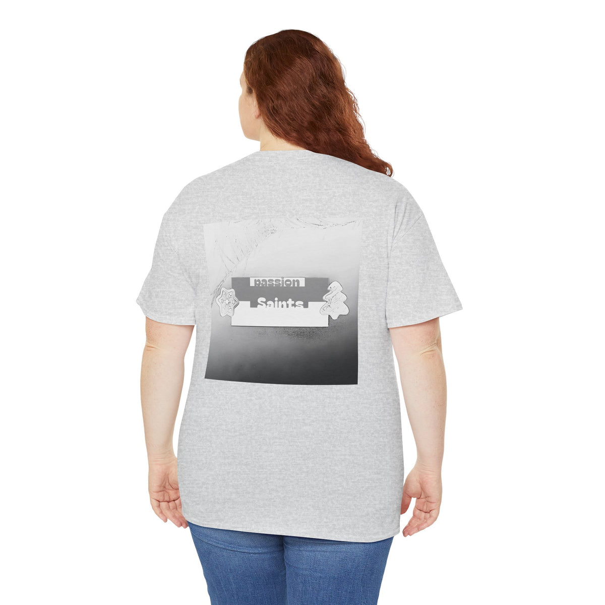 Passion Saints  Cotton Tee ( faded)