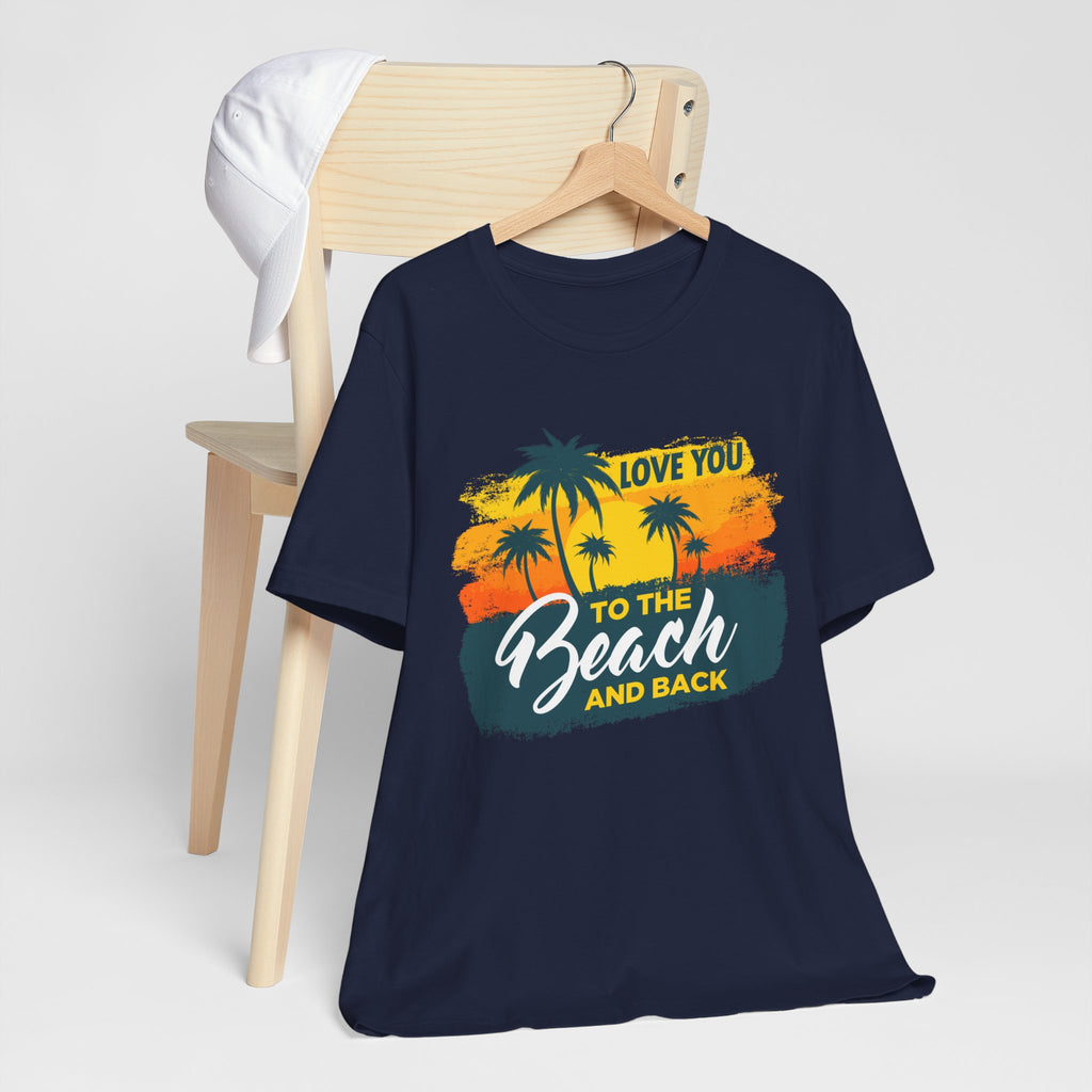 Je t’aime à la plage Tee unisexe 