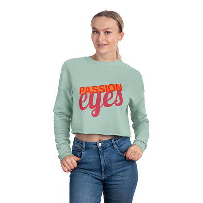 Passion Eyes Cropped Sweatshirt
