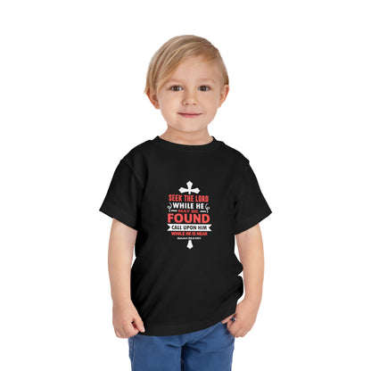 Tee-shirt pour tout-petits Cherchez le Seigneur 