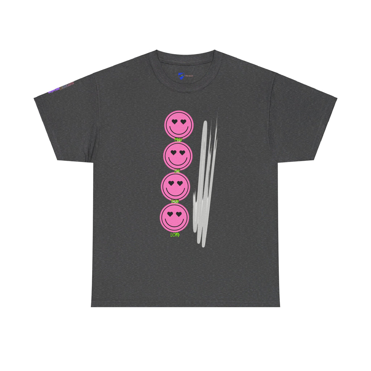 RCNSONS Unisex Heavy Cotton Smileys Tee