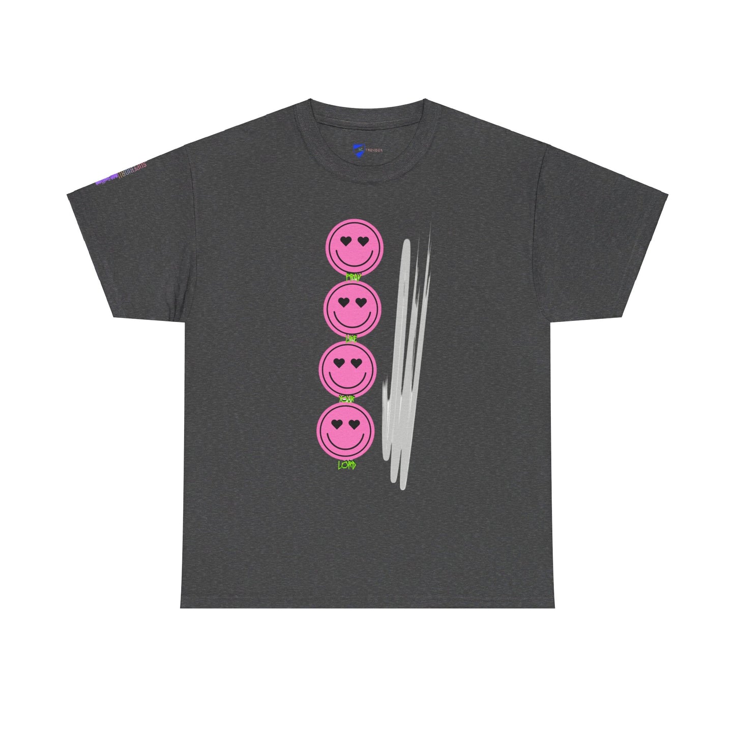 RCNSONS Unisex Heavy Cotton Smileys Tee