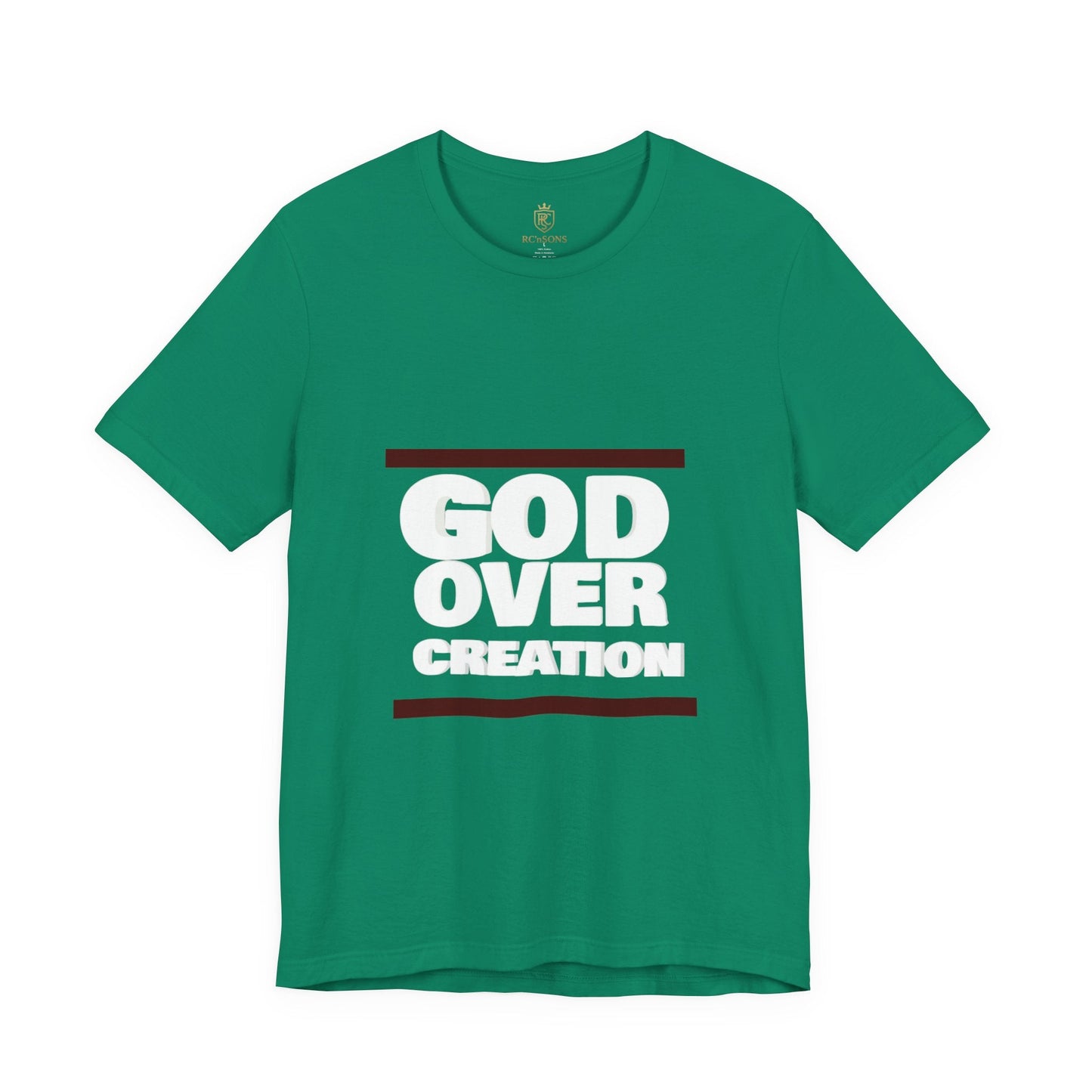Christian Tee - God over Creation Printify