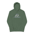 Embroidered Pigment-Dyed Hoodie - Eyes Wide Open Design Printify
