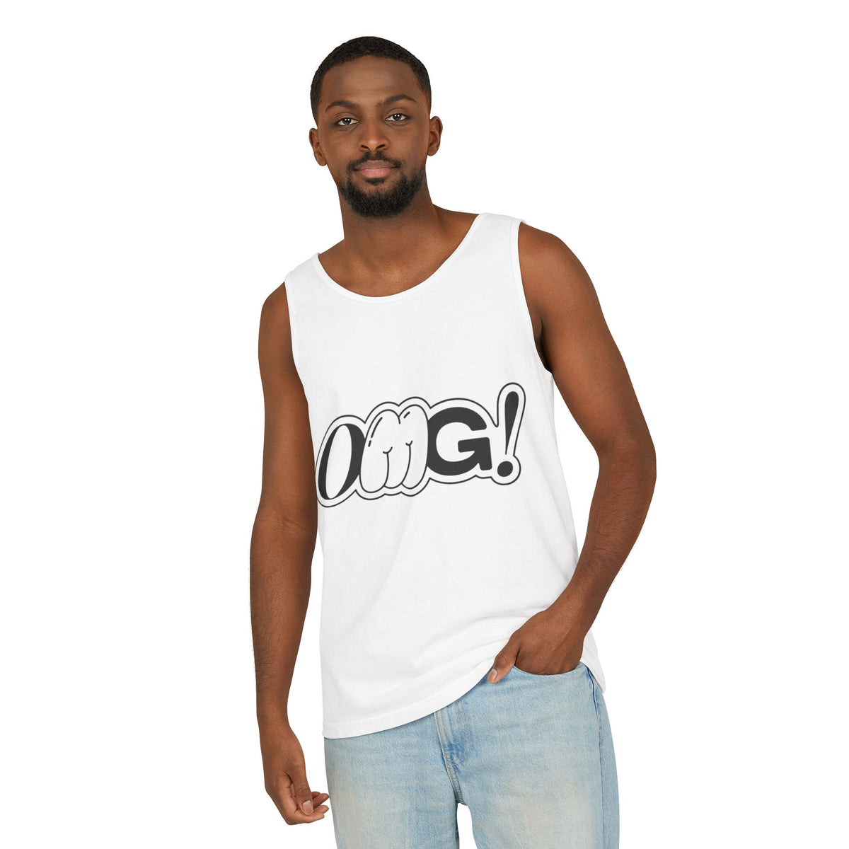 OMG!-Dyed Tank Top