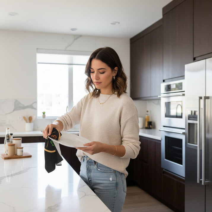 1995 Kitchen Towel Printify